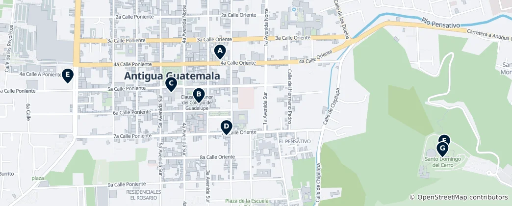 Map of Cultural Attractions