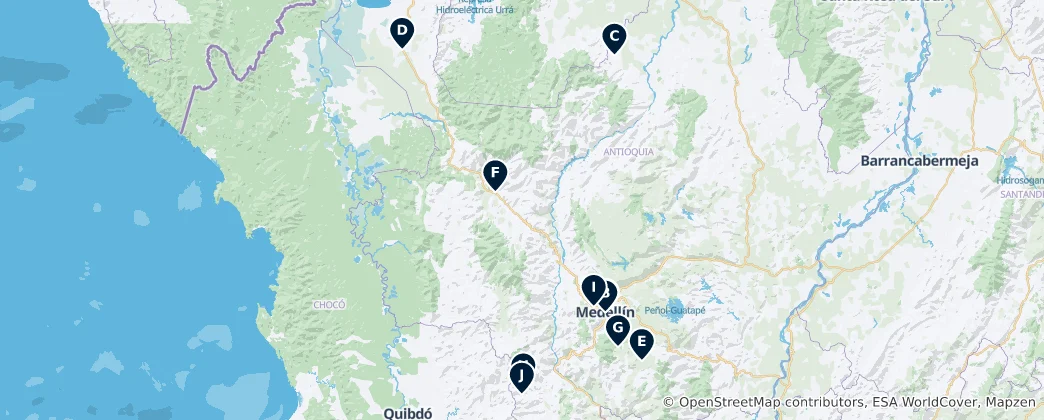 Mappa di Parks & Recreation