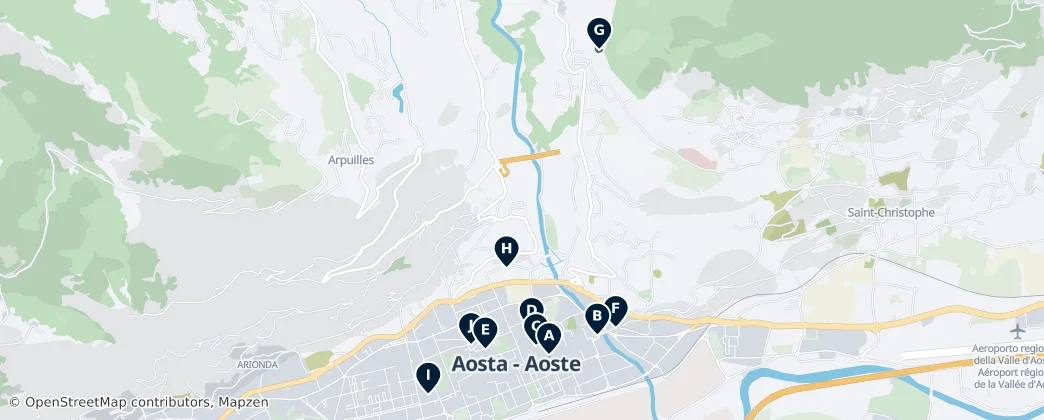 Roman Aosta — Carte