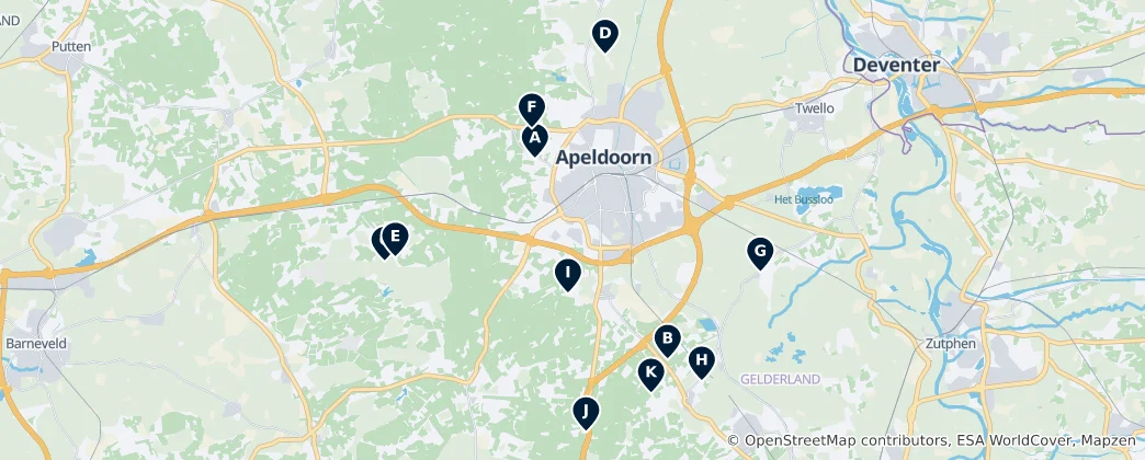 Mappa di Apeldoorn Essentials