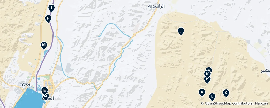 Mappa di Ancient Ruins and Heritage Sites