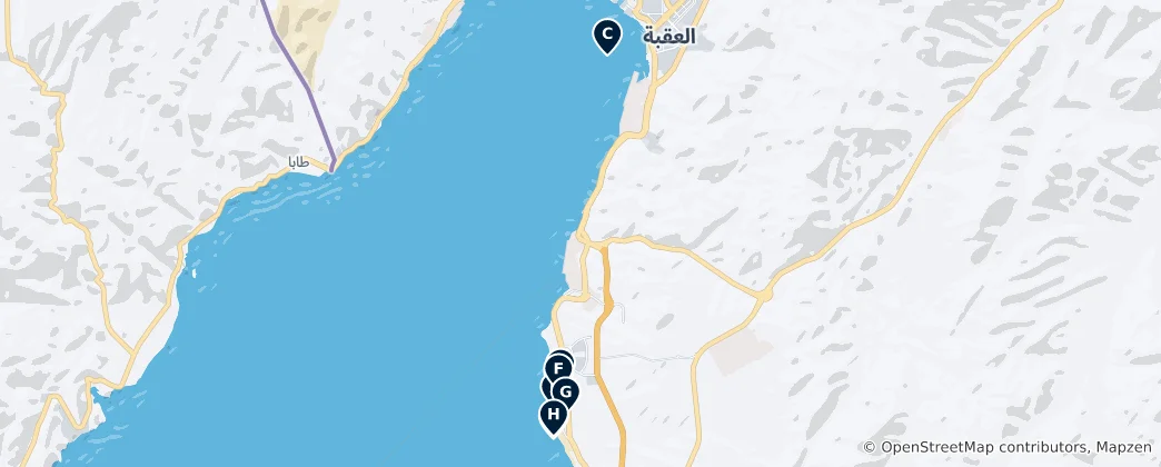 Top Diving Spots Haritası