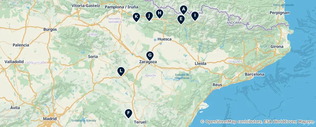 Mappa di Regional Cuisine Highlights