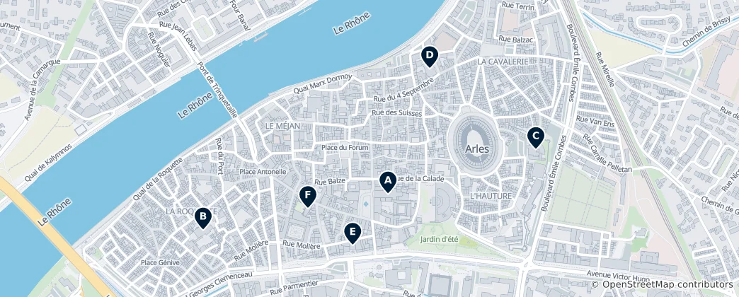 Mapa Historic Churches and Chapels
