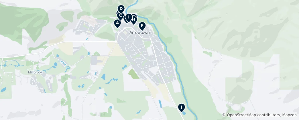 Map of Arrowtown Ward Essentials