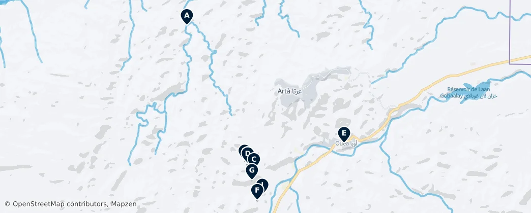 Arta Essentials — Mapa