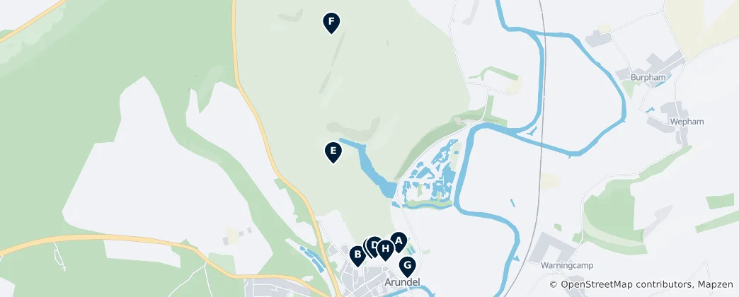 Mappa di Arundel Essentials