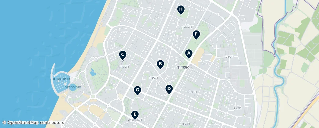 Ashdod Essentials — 지도