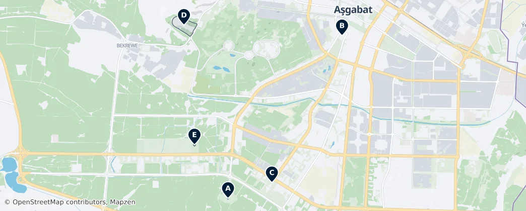 Grand Monuments & Palaces — Mappa