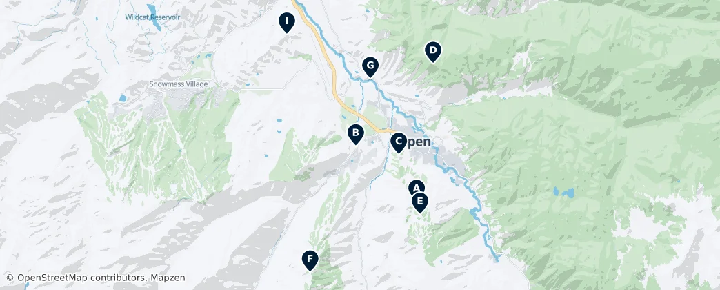 Outdoor Adventures — Mapa