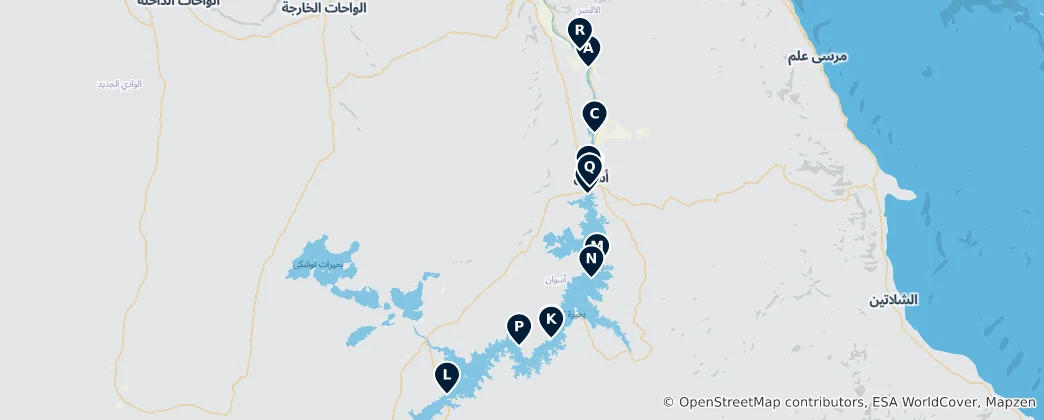 Map of Ancient Temples & Heritage Sites