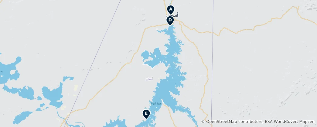 Map of Historic Temples & Monasteries