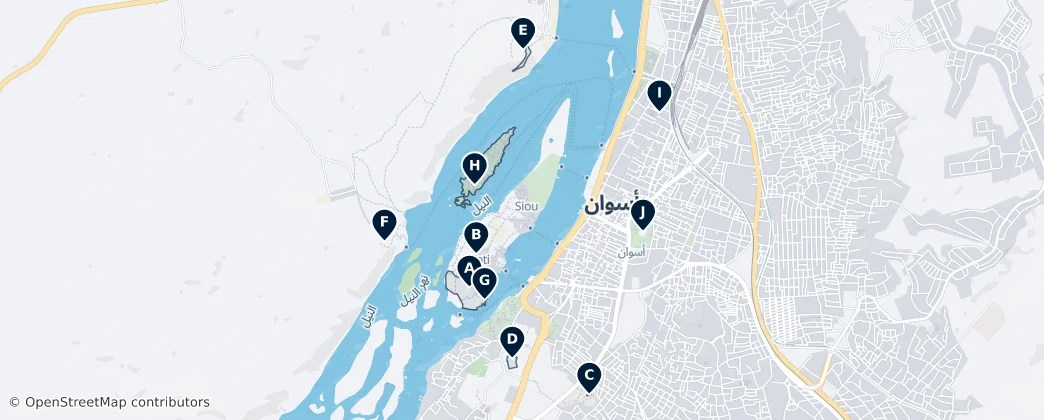 Aswan Essentials — Map