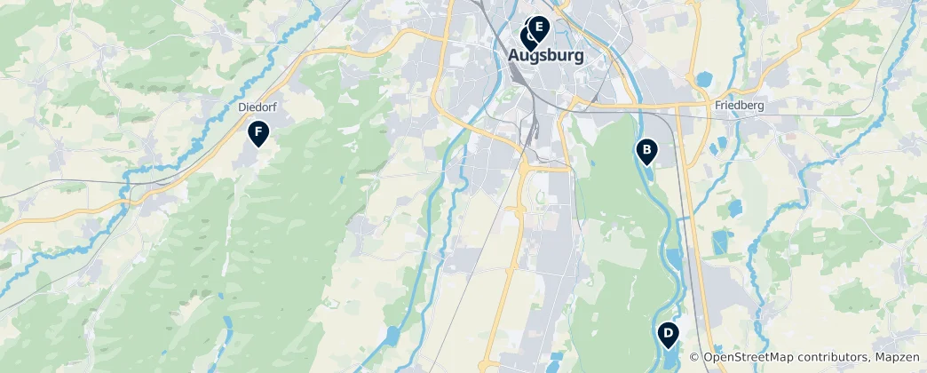 Map of Parks and Lakes