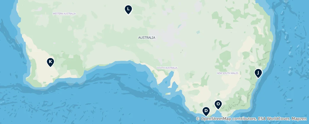Map of Australia Essentials