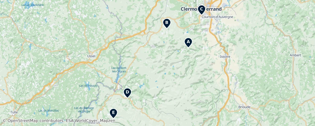 Mapa Christian Heritage Sites