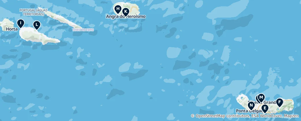 Mappa di Best Regional Cuisine