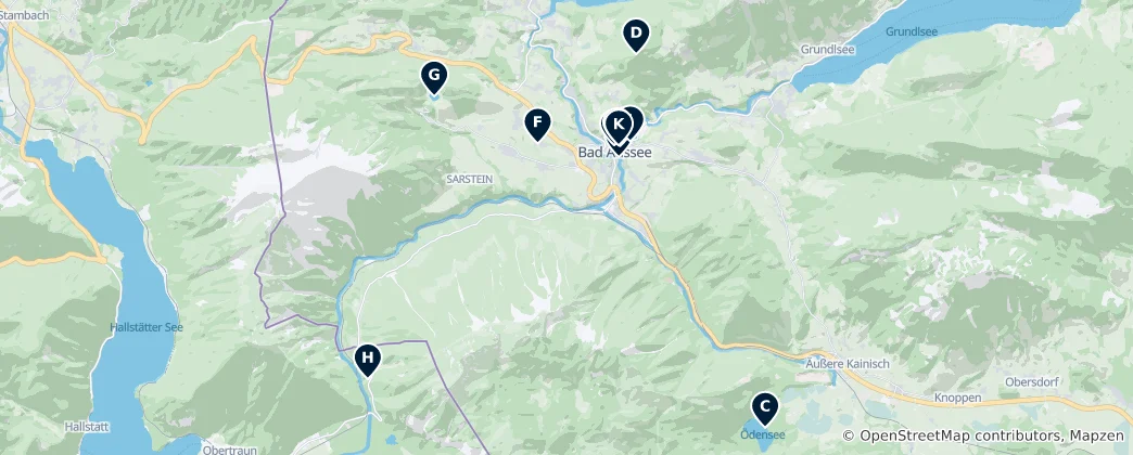 Mapa De Bad Aussee Essentials