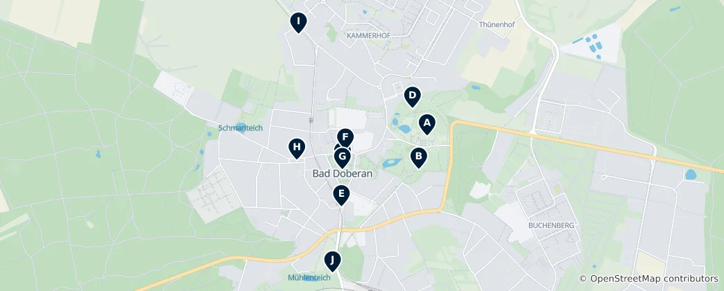 Map of Bad Doberan Essentials