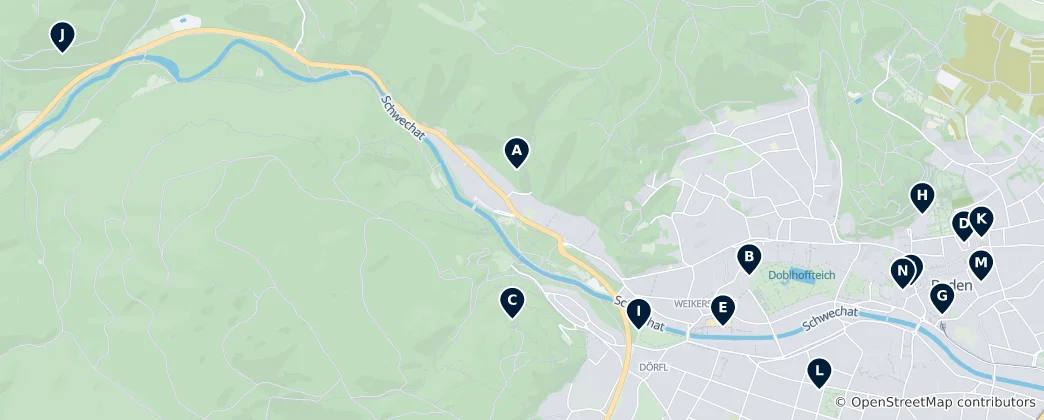 Térkép: Baden Essentials