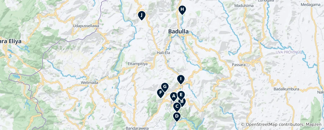 Badulla Essentials 地图