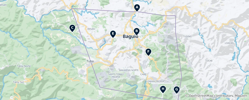 Mapa Religious Sites
