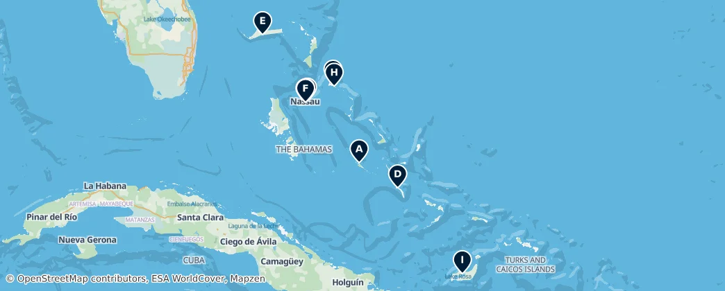 Bahamas Essentials — Map