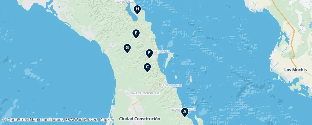 Map of Ancient Ruins and Archaeological Sites