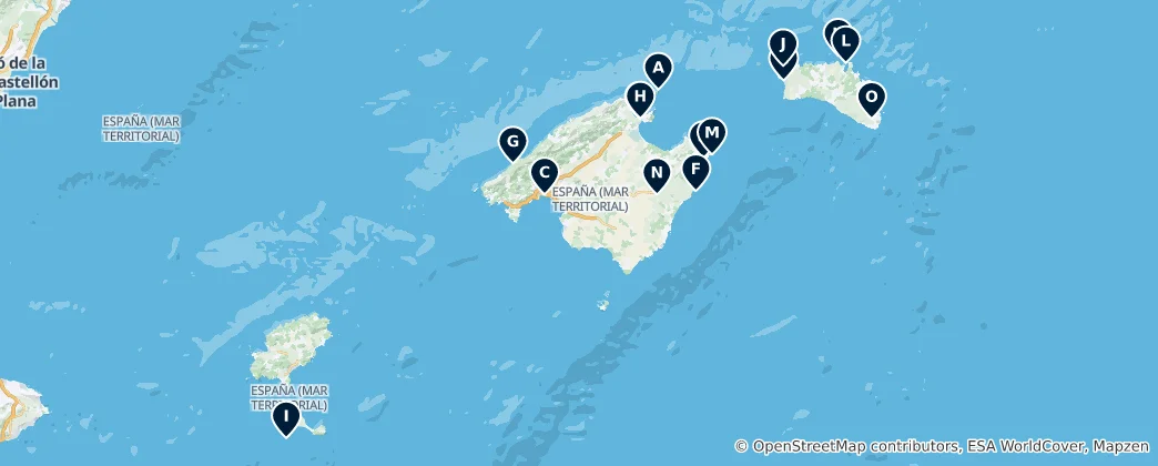 Map of Island Heritage Sites