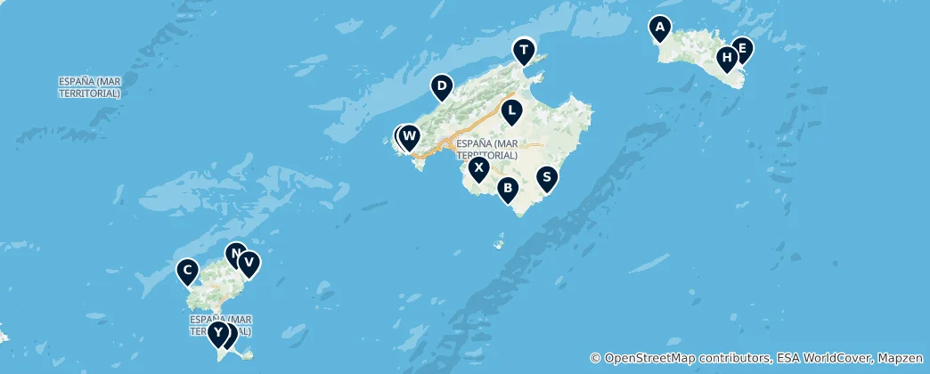 Map of Regional Spanish Cuisine
