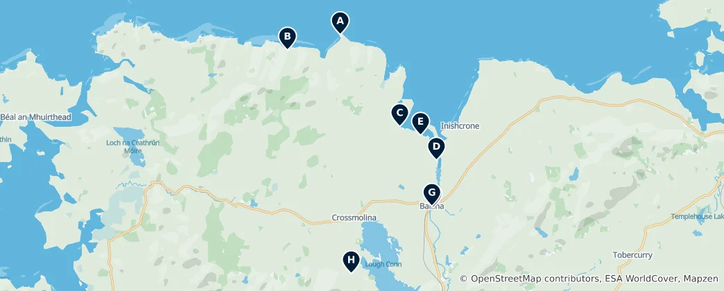 Mapa Ballina Municipal District Essentials