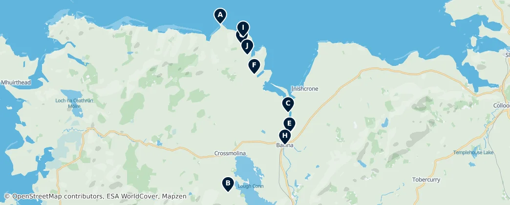 Map of Coastal Secrets & Ancient Ruins