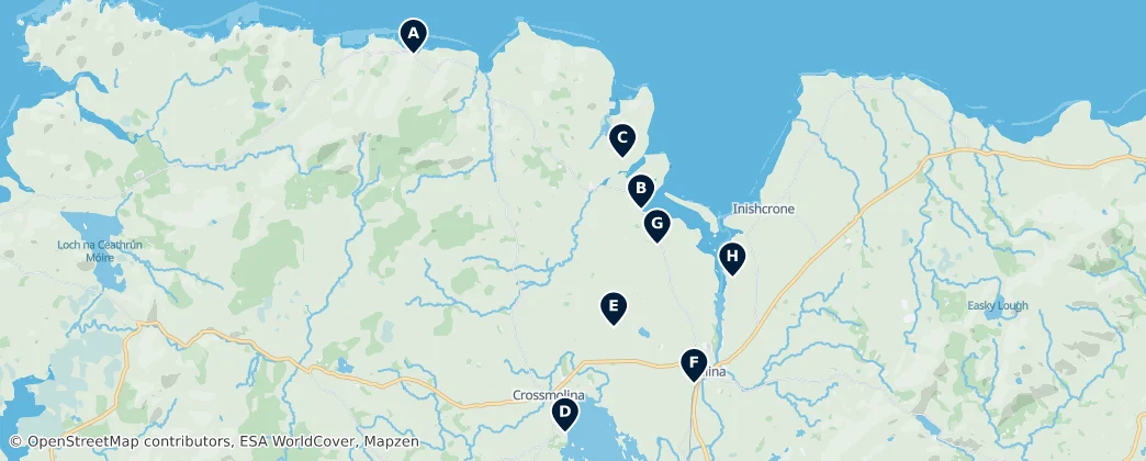 Map of Historic Castles and Fortifications