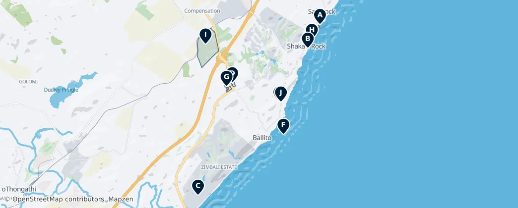 Ballito Essentials — Map