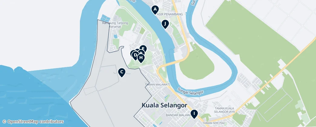 Bandar Kuala Selangor Essentials — Mappa