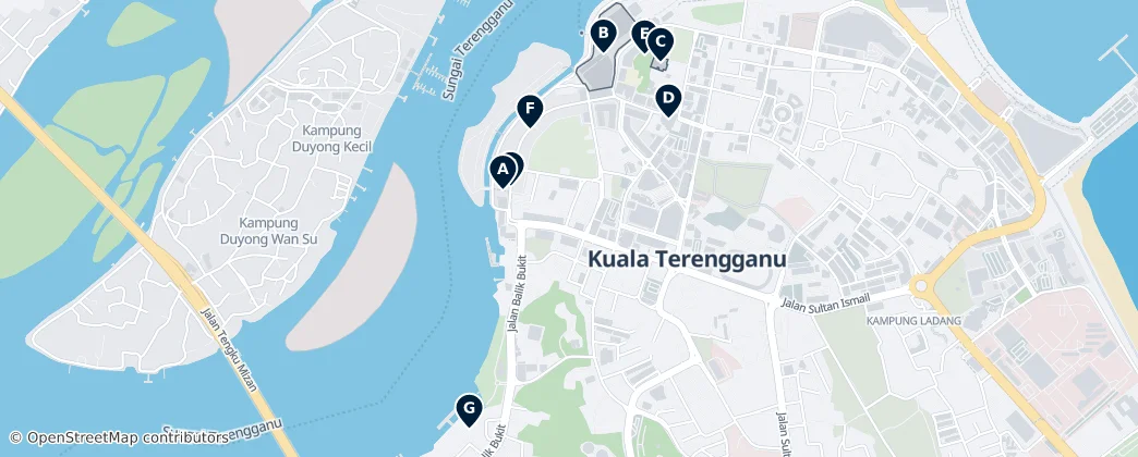 Bandar Kuala Terengganu Essentials — Карта