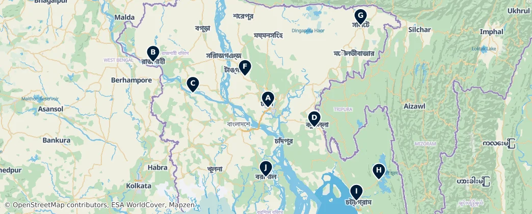 Museums & Art Centers — Map