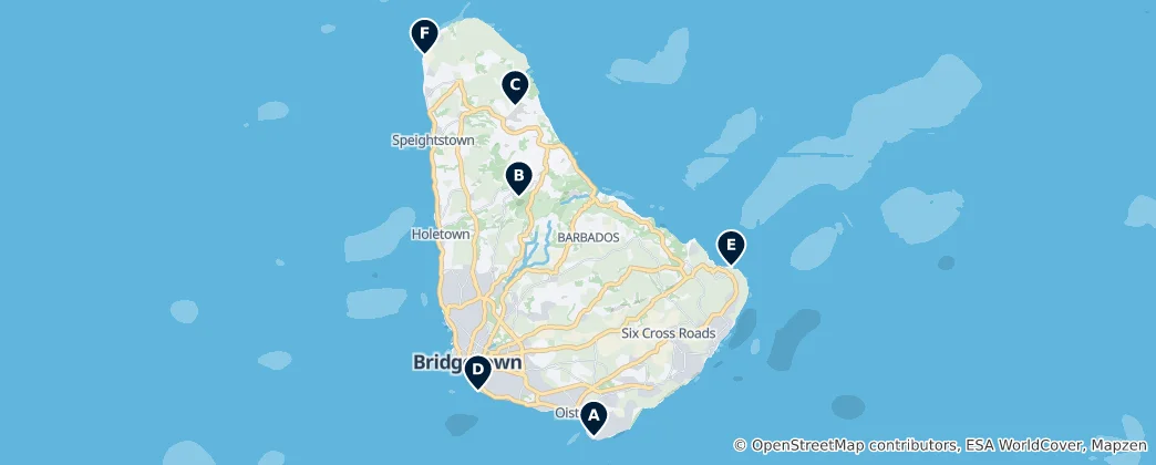 Map of Scenic Viewpoints and Lighthouses
