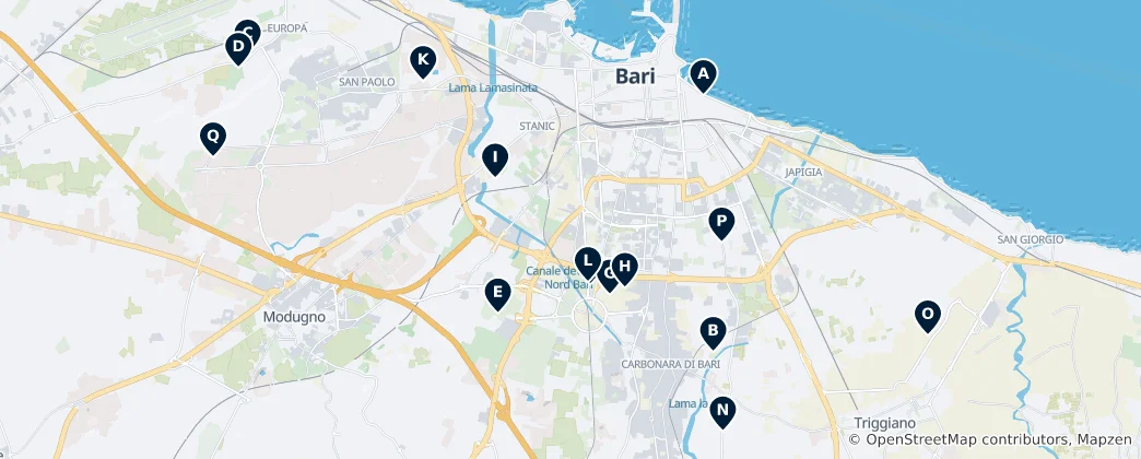 Map of Archaeological and Historic Sites