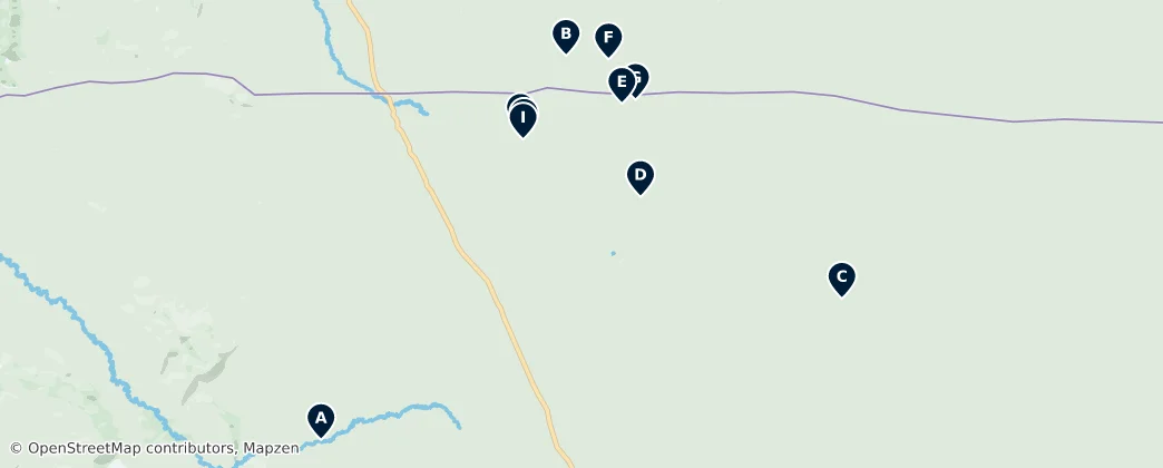 Serengeti's Iconic Kopjes – Mapa