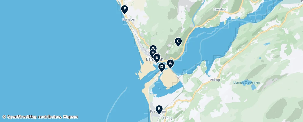 Barmouth Essentials – Mapa