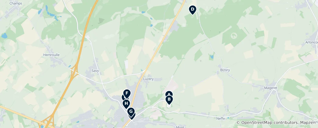 Map of Bastogne Essentials