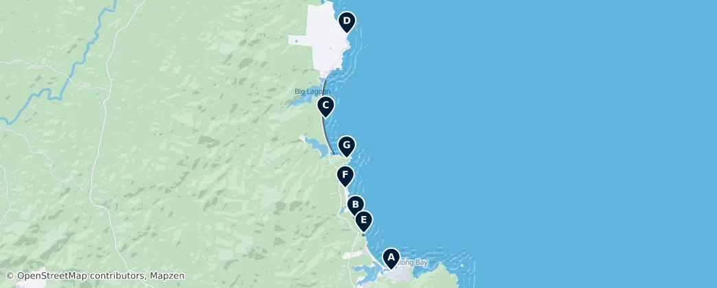Bay of Fires Essentials – Mapa