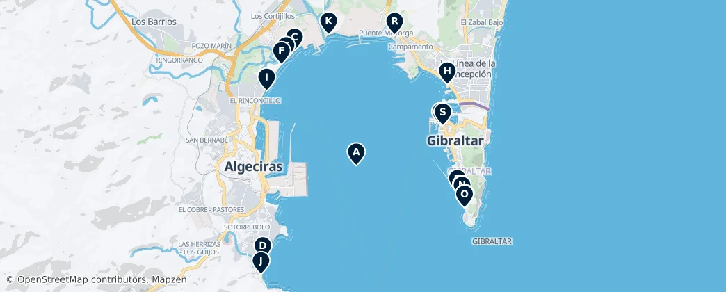 Beaches and Swimming Spots — Mappa