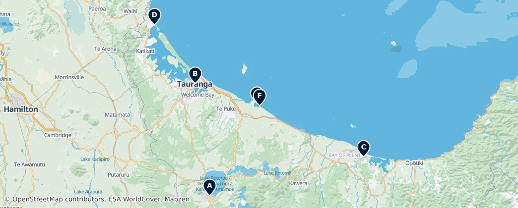 Mappa di Parks and Nature Reserves
