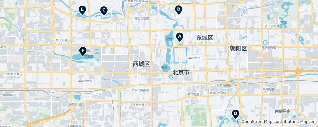 Map of Parks & Nature