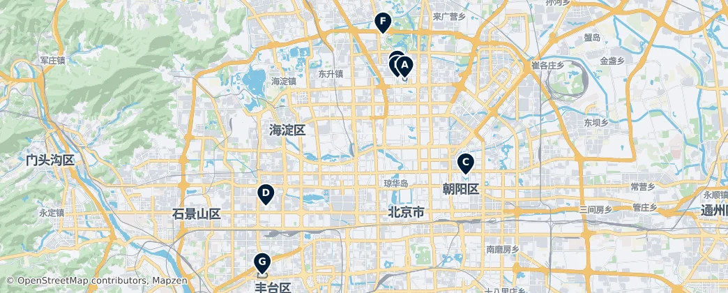 Sports & Stadiums — Map