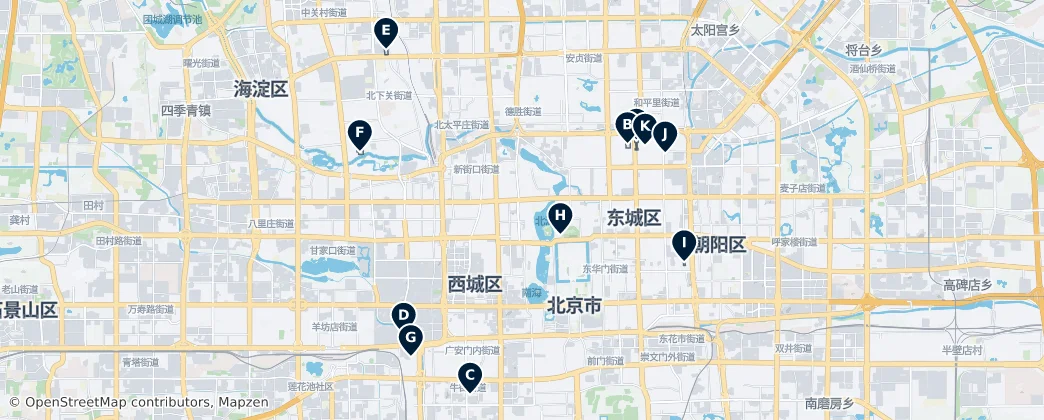 Temples & Spiritual Sites — Map