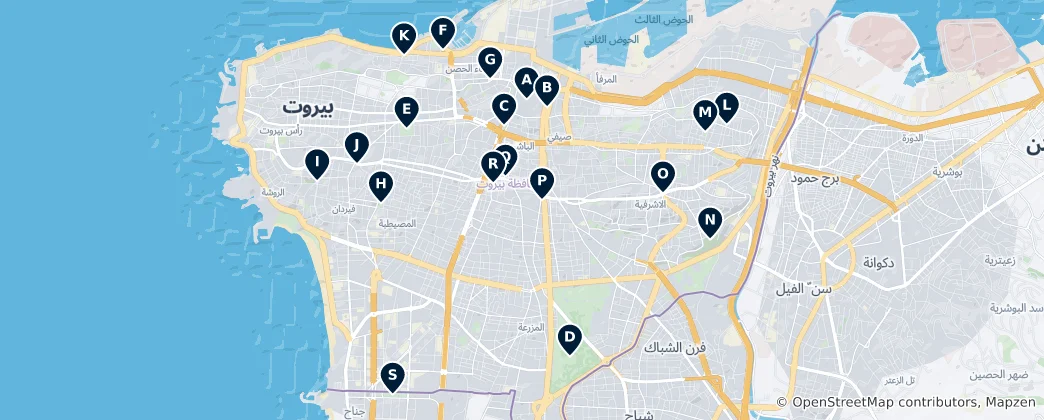 Mapa Beirut's Public Spaces