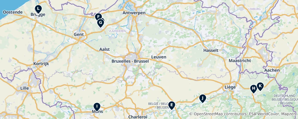 Map of Architectural Masterpieces